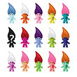 Good Luck Trolls Series 3 Mystery Random 5-Pack